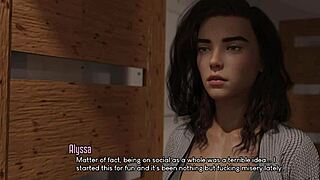 intense complete gameplay in westview academy part 6 with huge tits and cum