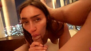 Sisi Rose and Teddy Tarantino enjoy hotel homemade stay