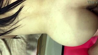 Tight Myanmar Girl Moans as Pussy Gets Pounded on Chair