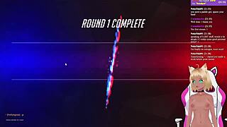 Vtuber Lewdneko spanked in Overwatch game?