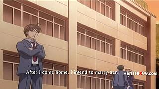 he snoozed his step sister and she found someone else in this hentai anime