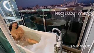 Can This Tall Ladyboy Handle Big Cock Fucking Both Ways?