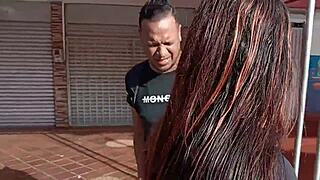 Unexpected encounter on the way to university