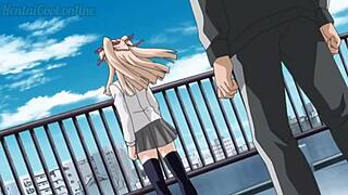 colegiala gets fucked doggystyle by teacher, big ass and tits bounce