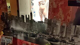 my girlfriend's tits caught on camera, she's not my sister