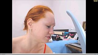 This cutie redhead flashes her tight ass on Chaturbate. Her blowjob skills are unreal, you gotta see it!