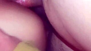 Latina redhead takes hardcore doggy pounding