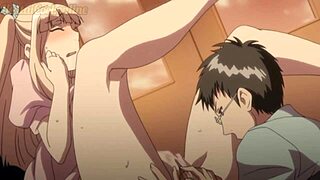 colegiala gets fucked doggystyle by teacher, big ass and tits bounce