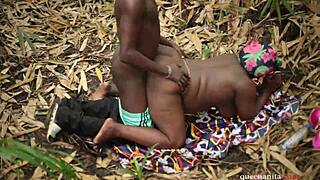 Stepmom Feels Passion In Public Farm Fuck.