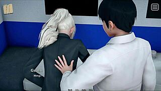 My bully with a huge cock becomes my intense lover in this game