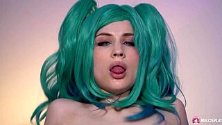 Horny Hentai Slut Nikki Hill Rides Rubber Cock Wildly