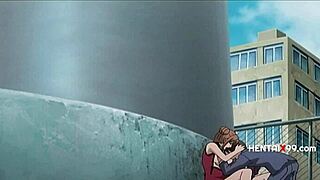 he snoozed his step sister and she found someone else in this hentai anime