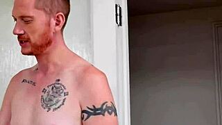 Stepson can’t resist stepdad’s huge cock during bareback session