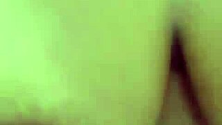 Ebony Babe Masturbates Fat Ass With Dildo