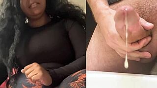 Damn! Watch me jerk my huge cock for you!