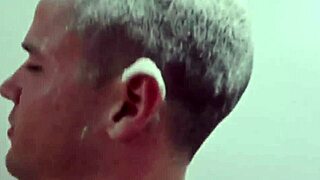 Watch gay sex in the hazing. Showering and fucking freely.