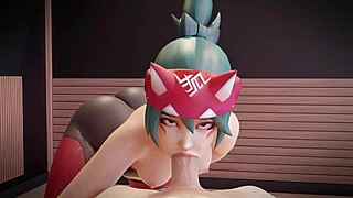 Overwatch Kiriko Porn Compilation with Sound, Check It Out! 😍