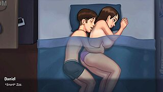 Hey there, step sis Jenny wanted a wild fuck after our date in Summertime Saga