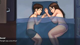 Hey there, step sis Jenny wanted a wild fuck after our date in Summertime Saga