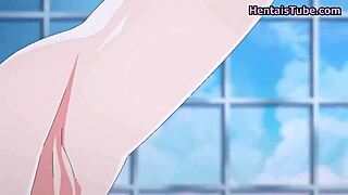 Watch This Provocative Anime Hentai Scene Where The Big-Assed Girl Gets Bent Over For Assfucking And Creampie Anal Sex?