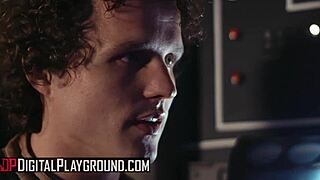 Wow, Robby Echo and Athena Palomino in a wild dp parody scene!