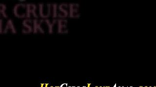 licking lesbo toys ass in heels and tattoos