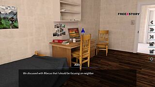 Dreams Of Desire - Alex Watches Jenna Change And Landlady Fingers Her