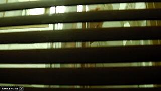 hidden camera spies on roommate's bathing masturbation