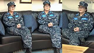 violet sweety secretly enters the porn world through casting