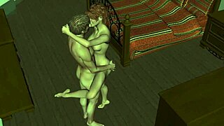 Unbelievable 3D Anal Bedroom Erotica! Cum in Arse Animation!