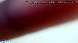 Security guard spots me, makes me suck his big black cock, cums in my pussy in the bathroom