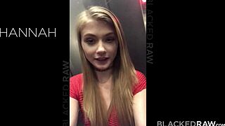 Blackedraw shy teen first bbc in lingerie