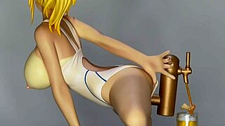 Takaoka Mizuki in Mizugi Kanojo Animation - Beer Server Version by Okayama Figure Engineer