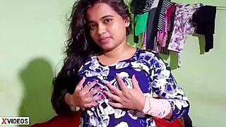 college lovers caught in steamy homemade indian action