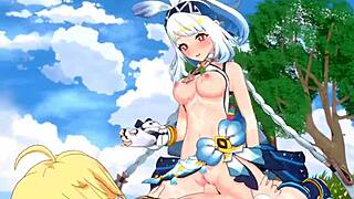 Why watch cute anime hentai get creampied in 3D?