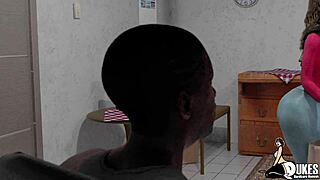 Stepmother with a thick black ass gets some special treatment