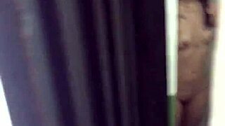 Watching my stepsister shower gets me horny, then she gives epic deepthroat