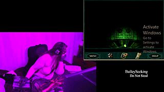 Blackmoor Manor Play Through Part 7 With Brunette's Big Natural Tits Naked