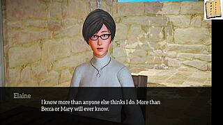 in my new family, the old hentai characters explore small tits and erotic scenes