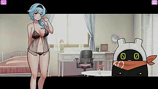 takeaway delivery person with huge tits and curvy body