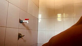 bathing while my step sister is fuckin in the next room