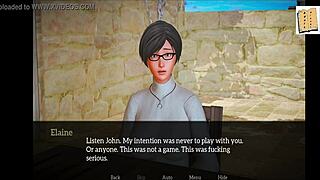 in my new family, the old hentai characters explore small tits and erotic scenes