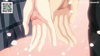 Upscaled hentai animation in high definition at 60 fps