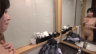 i grab her cute small ass and fuck her hard from behind.