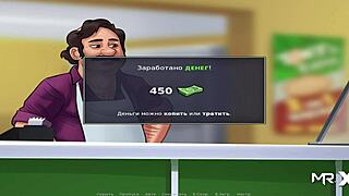 Summertime Saga: Mature gets creampie in pussy e2 13 😏