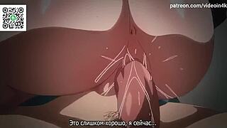 Upscaled hentai animation in high definition at 60 fps