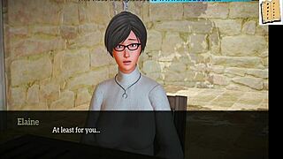 in my new family, the old hentai characters explore small tits and erotic scenes