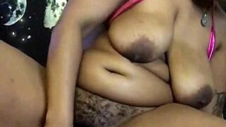 Lolabug wears a pink bikini and masturbates with a dildo