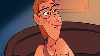 milf sneaks in for midnight fuck kiss