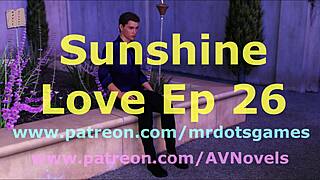 feeling the emotional sunshine love in episode 26 of this anime game